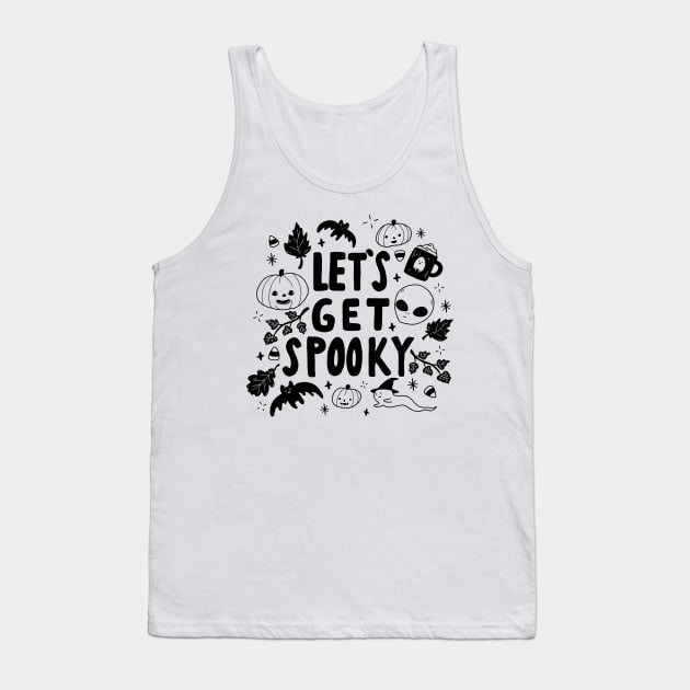 Let’s Get Spooky Tank Top by Little Spooky Studio